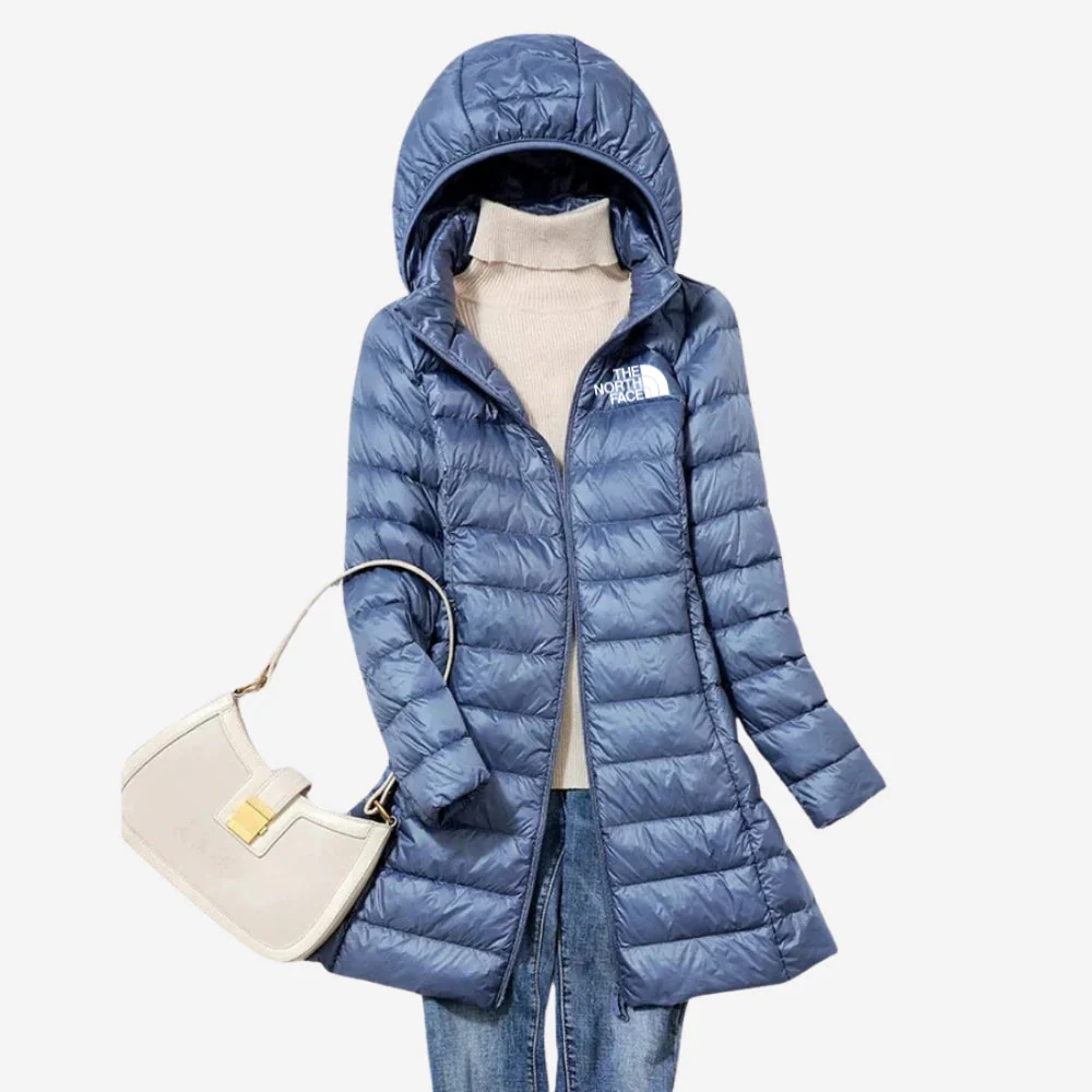 Dlouhá Prošívaná Bunda