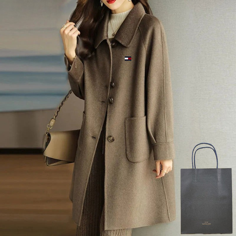 Dlouhý Lněný Kabát