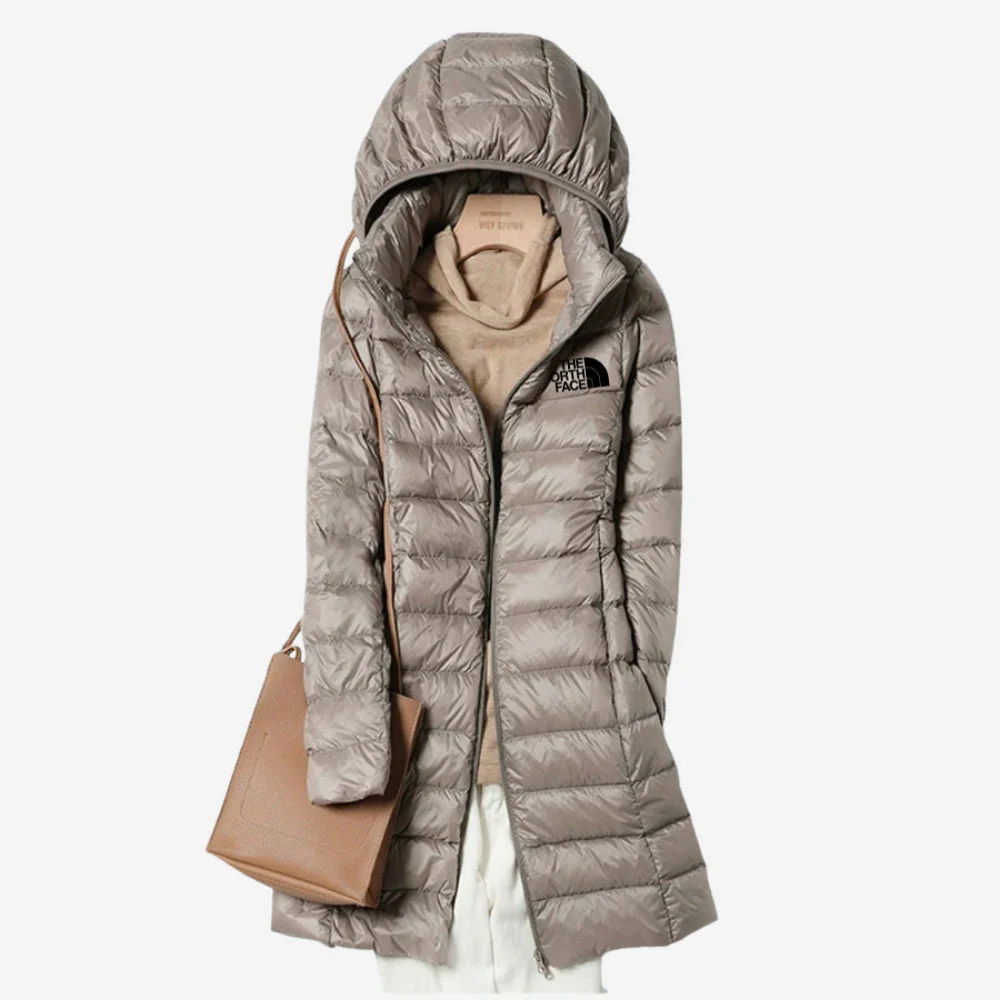 Dlouhá Prošívaná Bunda