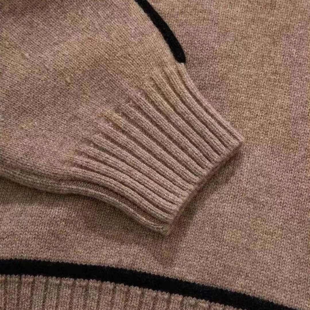 Elegantný Sveter s Golierom